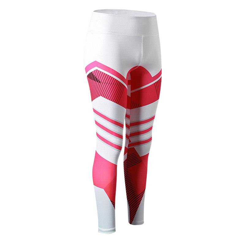 Reflective Sport Yoga Pants : Do yoga with style red