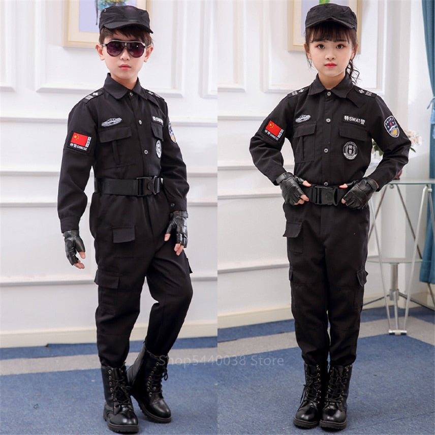 Children Traffic Police Costumes