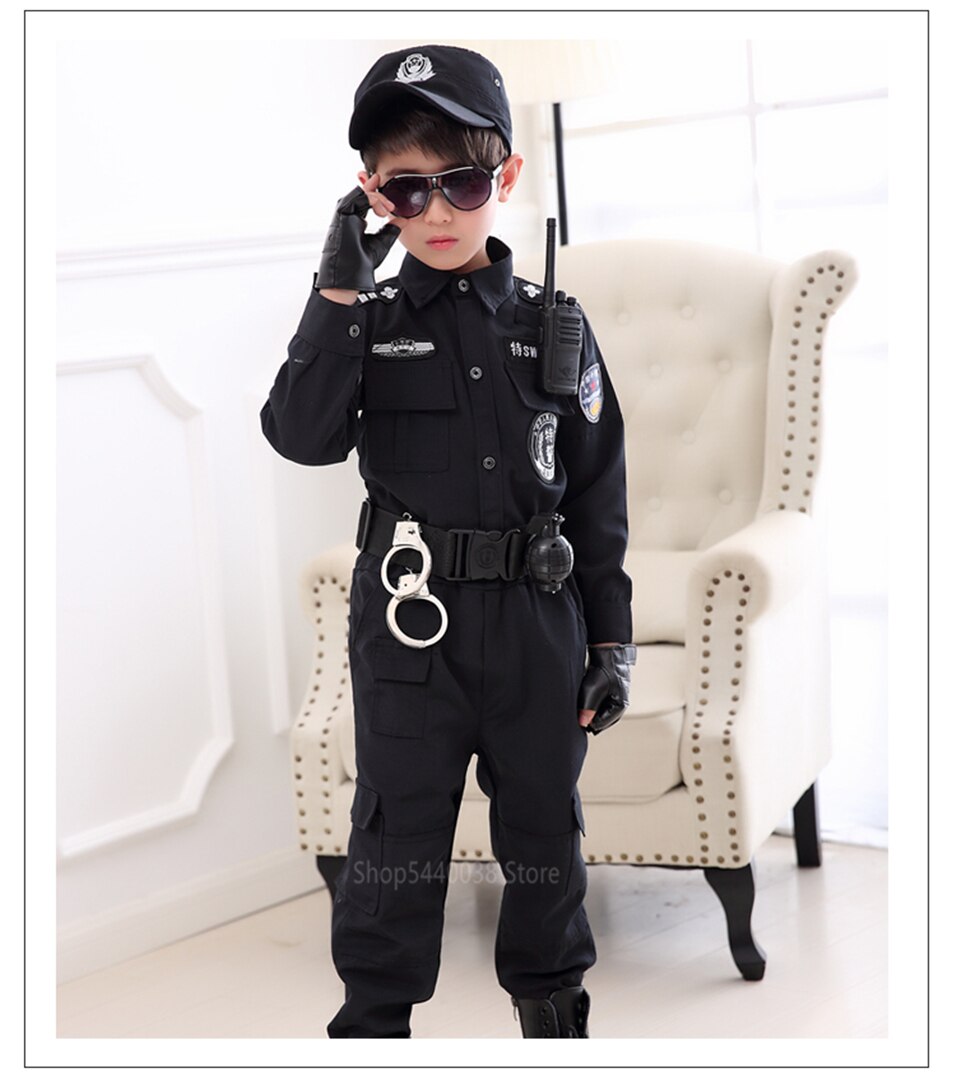 Children Traffic Police Costumes