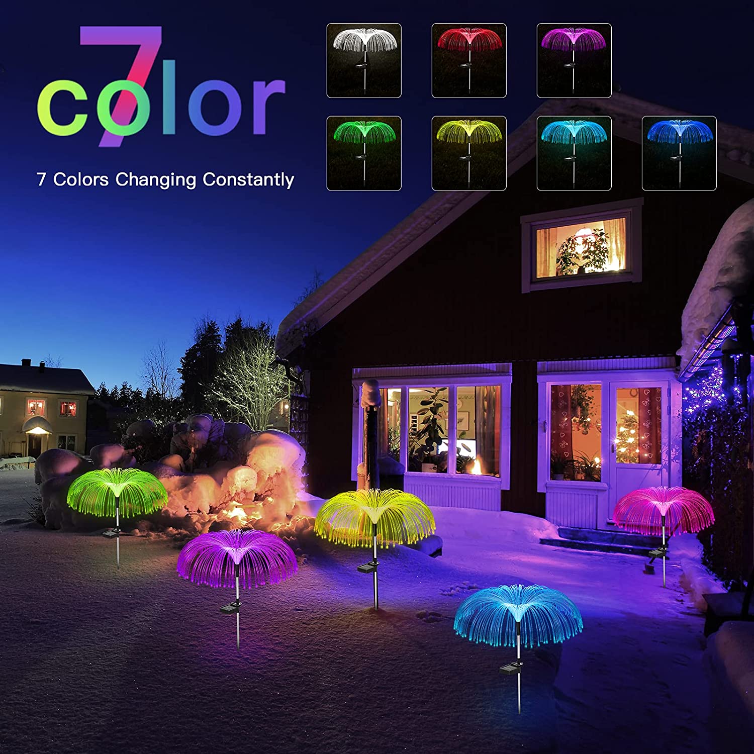 multi color light for outdoor