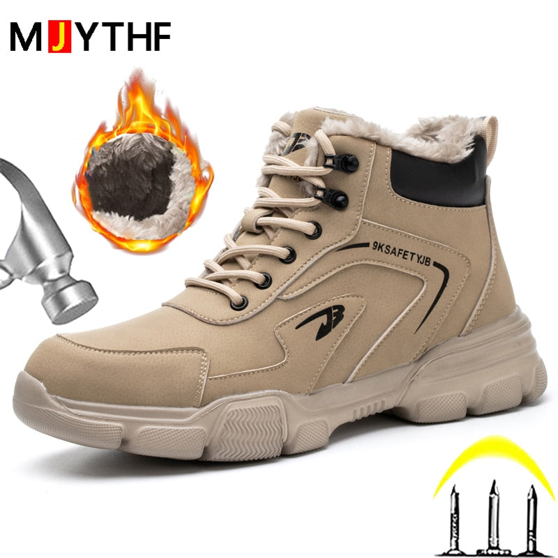 Winter Work Safety Shoes for Men