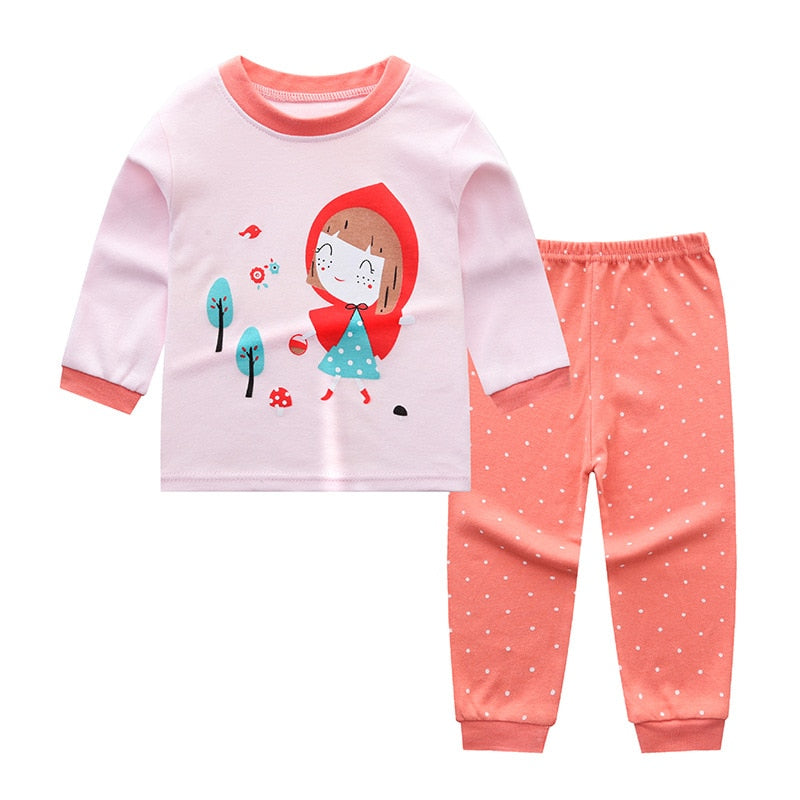 Baby Boy's Clothing Summer Children's Clothing Set T-shirt + Trousers Two Piece Star Print Children's Sports Suit