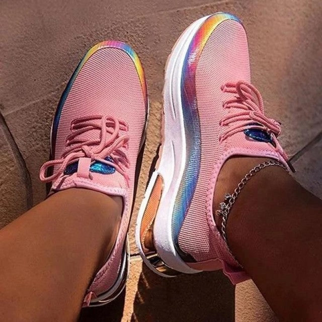 Women Colorful Cool Sneaker Ladies Vulcanized Comfort Walking Shoes