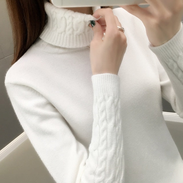 white winter clothing for women