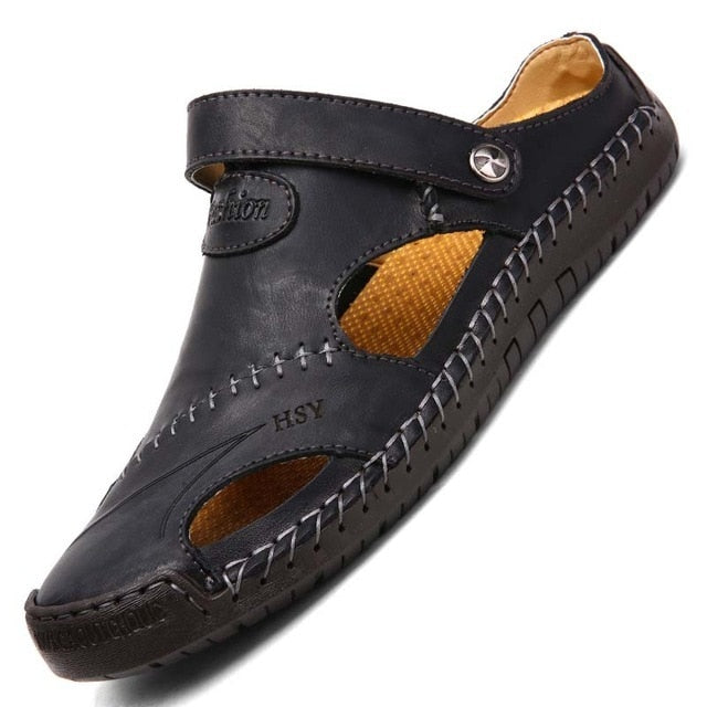 Men's Leather Sandals 