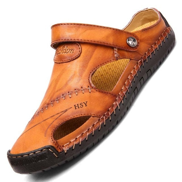 Men's Leather Sandals 