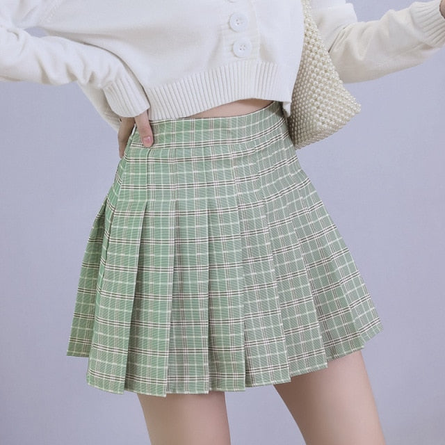Women's Shorts High Waist A-line Mini Skirts