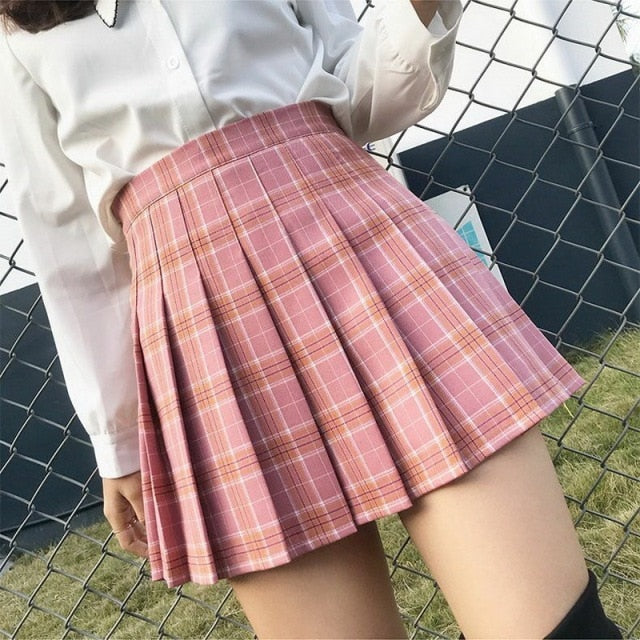 Women's Shorts High Waist A-line Mini Skirts